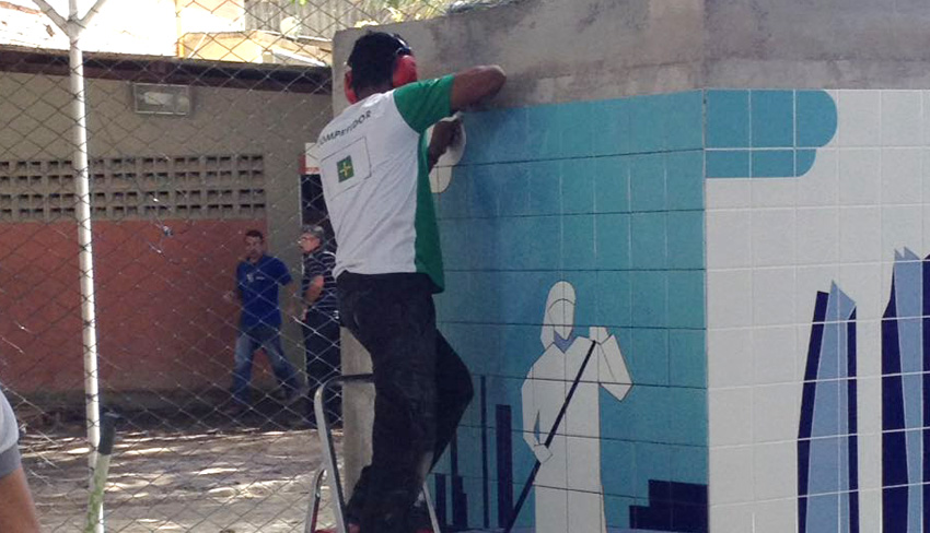 revestimento ceramico corpo