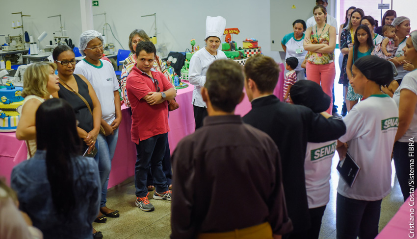 Encerramento curso bolos maquetes senai gama corpomateria DSC5547