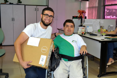 senai taguatinga sorteio campanha paulo ganhador