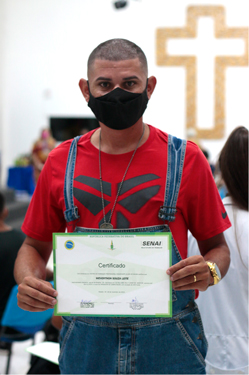 Wevertton Souza Leite Inclusao sem fronteiras Entrega de certificados FotoMoacirEvangelista19112021 2