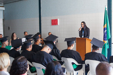3 7 2023 Formatura de turma de Aprendizagem Industrial do Senai DF na UNIRE Fotos Victor Hugo Pessoa 12
