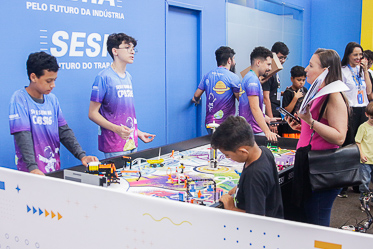 30 3 2024 Stand SESI SENAI Campus Party 2024 Foto Victor Hugo Pessoa CAPA 2