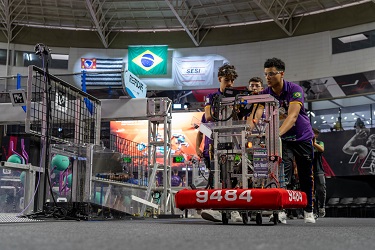 21 3 2025 Torneio SESI de Robótica FRC Regional de São Paulo Dia 1 Foto Augusto Coelho CNI 1 CAPA