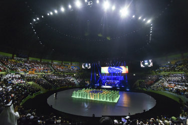 senai worldskills abertura hino nacional
