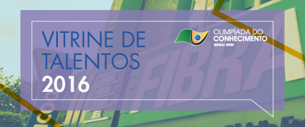 Vitrine de Talentos 2016