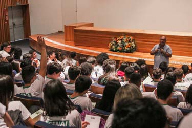 12 09 2019 Sesi Sobradinho visita Camara Legislativa Foto Victor Hugo Pessoa