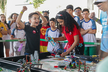 Torneio Interno de Robótica reúne 80 estudantes da Rede Sesi-DF